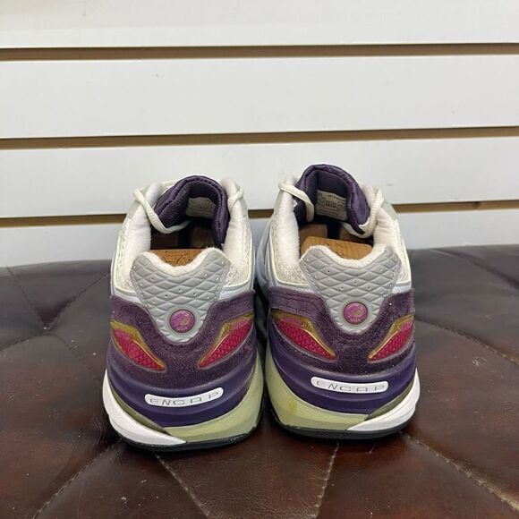 New Balance W1540WP1 White Purple Running Shoe Women's Size 10.5 B Made USA - Picture 4 of 8